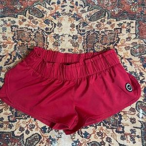 pink surfing shorts! the cutest ever